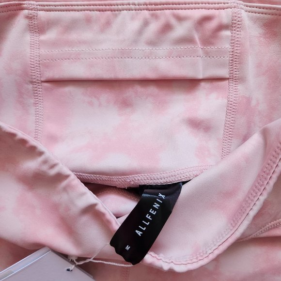 NWT ALL FENIX AUSTRALIA Blush Tie-Dye Leggings and Longline Sports Bra - Picture 12 of 14